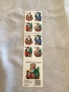 1999 HOLIDAY GREETINGS 20 Stamp 34c Self Adhesive Old World Santa USPS Sheet - Picture 1 of 2