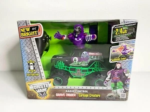 Nuevo Brillante RC Monster Jam Grave Digger Carnage Creature RADIO CONTROL 2.4 Ghz - Imagen 1 de 5