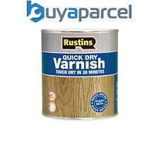 Rustins VSWA250 Quick Dry Varnish Satin Walnut 250ml RUSQDVSW250