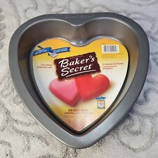Non-Stict Heart Shape Metal Cake Baking Pan Valentines Birthday Party Cookie 