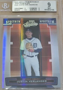 JUSTIN VERLANDER RC 2005 PLAYOFF ABSOLUTE MEMORABILIA #142 SILVER SPECTRUM /150 - Picture 1 of 4