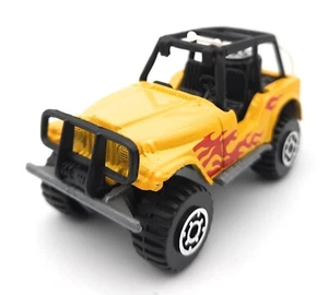 Matchbox Superfast Jeep 4x4 yellow 5 Pack exclusive. MBX 1998 loose - Picture 1 of 3
