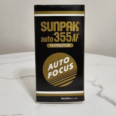 Sunpak Auto 355-AF Shoe Mount Flash for Konica Minolta For Minolta - Image 1 of 4