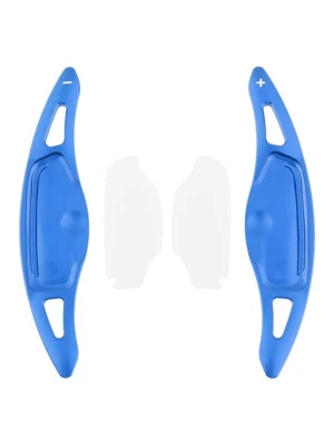 Steering Wheel Paddle Shifter Covers For Kia Stinger 2018-2023 Aluminium Blue F Foto 1 de 4
