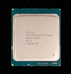 SR1A6 INTEL XEON E5-2680v2 2.8GHz 10 CORE 25MB CPU PROCESSOR LGA2011 - Picture 1 of 1