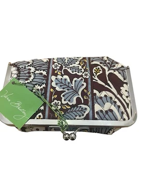 Vera Bradley сланец цветы поцелуй и макияж косметичка сняты с производства - Изображение 1 из 3