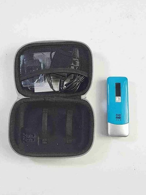 Portátil No!No! Sistema de depilación - Color azul con accesorios y estuche Foto 1 de 4