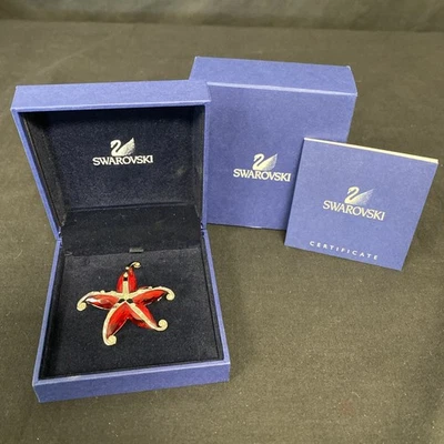 Broche estrella de mar Swarovski Cremona 626211 caja y certificado de autenticidad (ver descripción) Foto 1 de 4