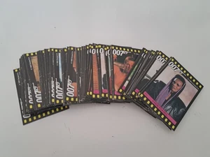 Monty gum 1985 story of james bond 007 trading cards part set 100 cards superb - Picture 1 of 2