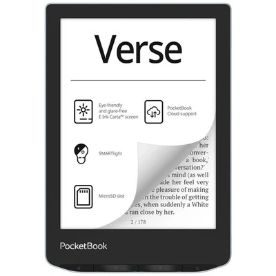 PocketBook Verse eBook-Reader 15.2 cm (6 Zoll) Hellblau - Bild 1 von 3