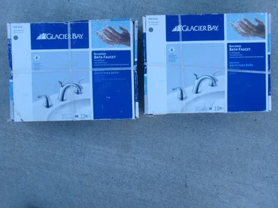 Glacier Bay Builders Roman Tub Faucet Brushed Nickel Model 461-5004 - Image 1 of 4