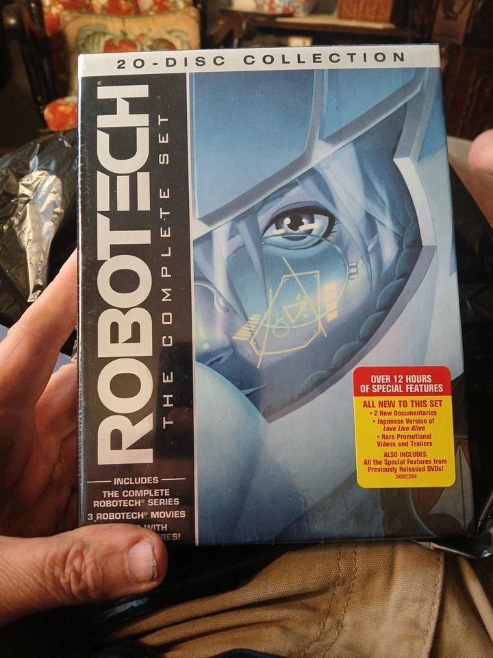 Robotech • The Complete Set 20x DVD Collection Macross Saga ‘85-13 NEW Hypestick - Image 1 of 3