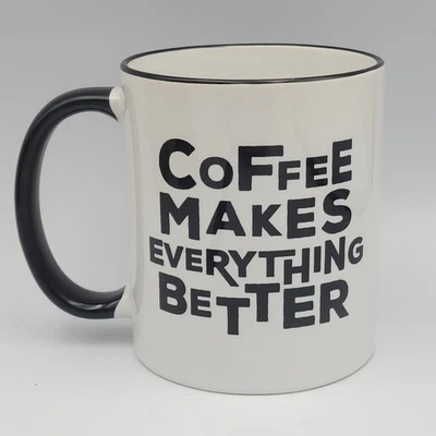 Taza Coffee Makes Everything Better divertida regalo para amantes del café Foto 1 de 4