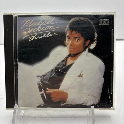 Thriller by Michael Jackson (CD, Jun-1983, Epic) - Image 1 of 4