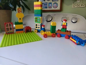 Großes Konvolut Vintage große Lego Bausteine Zug - Bild 1 von 8