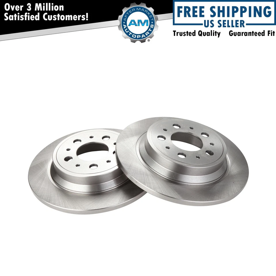 Juego de pares de rotores de freno de disco trasero para Volvo S60 S80 V70 XC70 nuevo Foto 1 de 4