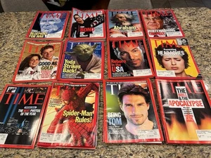 Time Magazine 2022 Lot Of 41 Yoda Bush Spider-Man Bono Tom Cruise - Imagen 1 de 6