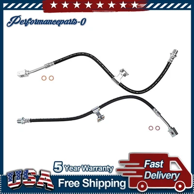 Mangueira de linha de freio dianteiro 2X Sunsong para Chevrolet C30 1979-1986 - Imagem 1 de 4