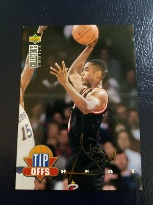 Steve Smith Miami Heat 1994 - 1995 CC Gold Signature SPANISH #179 - Image 1 of 2