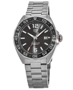 Nuevo reloj para hombre Tag Heuer Formula 1 automático 43 mm esfera gris WAZ2011.BA0842 - Imagen 1 de 3