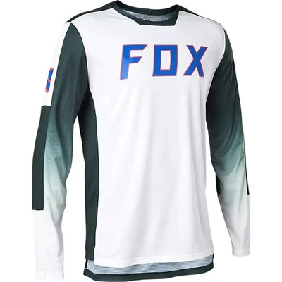 FOX SALE $59 (RRP$89) Defend Race Spec Long Sleeve Jersey 2XL White - Image 1 of 2