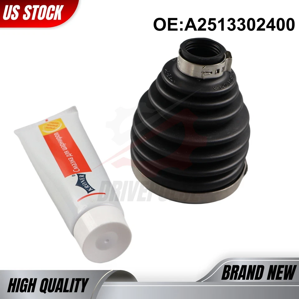 Brand New Axle Boot Kit for Mercedes-Benz R350 ML63 AMG R320 R500 2513302400 - Imagem 1 de 4