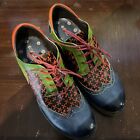 Socofy Ladies Colorful Leather Fashion Shoes Size 41