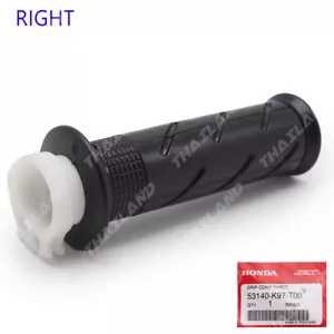 Grip Throttle Right Rubber Handlebar Fits Honda PCX150 PCX160 2019 - 2022 - Picture 1 of 8