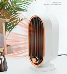 700W Mini Portable Heater Fan Heller Electric Heating Indoor Heating PTC Heatin - Picture 1 of 5