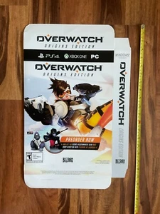 OVERWATCH ORIGINS Videojuego Gran Tamaño Tienda Exhibición Caja Promocional - Imagen 1 de 3