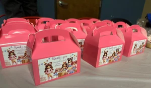 Custom Girl Birthday Party Stickers ROBLOX Dress to Impress Video Games - Picture 1 of 2