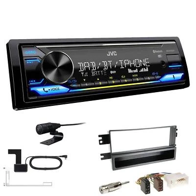 JVC KD-X472DBT Media Autoradio Bluetooth DAB+ Alexa für KIA Cerato 2003-2005 - Bild 1 von 4