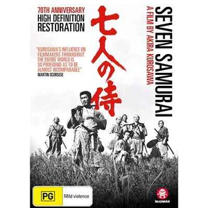 Seven Samurai - 70th Anniversary Edition High Definition Restoration DVD : NEW - Picture 1 of 1