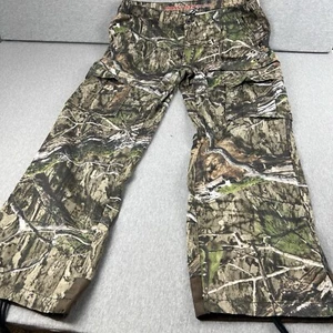 Mossy Oak Men’s Cargo Hunting Pant W/ Zipper Pocket Stretch Waist 40-42 XL - Picture 1 of 21