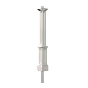 MAYNE 5835W Signature Lamp Post- White with Mount - Picture 1 of 1