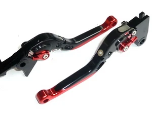 Triumph SPEED FOUR 2005-2006 FOLDING BRAKE & CLUTCH LEVER SET RACE TRACK ROAD - Picture 1 of 10
