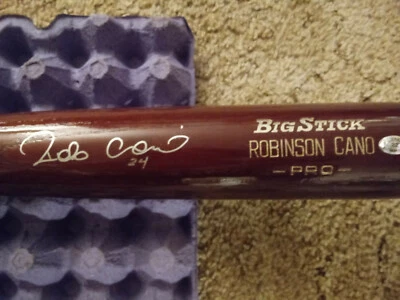 Robinson Cano Signed Auto Pro Rawlings Full Size Bat  PSA Mets Yankee's - Image 1 of 4