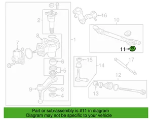 Factory Genuine OEM GM Steering Linkage Relay Rod Bushing Spacer 22754875 - Foto 1 di 5