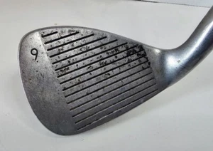 Spalding Top Flight Plus Professional Golf Club 9 Iron Silver Black "Golf Pride" - Picture 1 of 7