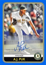 2020 Topps Big League BLUE MLB Baseball Parallel or Autos Pick From List 201-300