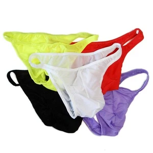 Ropa Interior Sexy Bikini Tanga Tanga Suave Suave Suave Sedoso Tejido - Imagen 1 de 13