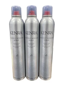 Kenra Perfect Medium Hold 13 HairSpray Pack Of 3 Cans