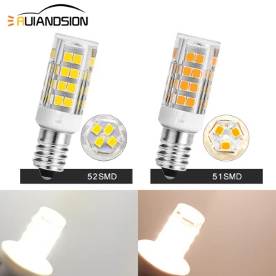 RUIANDSION 4W 110-130W E12 LED ampoule de maïs ventilateur de plafond lampe suspendue de