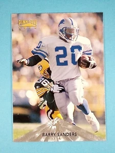 1996 Pinnacle Silver Barry Sanders Detroit Lions #131 🏈 - Picture 1 of 2