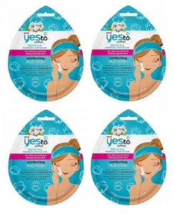 Yes To Cotton for Ultra Sensitive/Allergy Prone Skin Comforting Mud Mask (4 Pk) - Picture 1 of 1