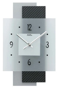 AMS 9243 Wall-Clock - Series: AMS Wall Clocks Modern wall clocks Wooden Clocks - Picture 1 of 1