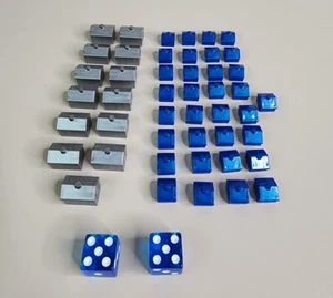 2007 Monopoly Electronic Banking Board Game Replacement Pieces houses dice hotel - Picture 1 of 2