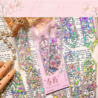 Retro Style Gilding Student Reading Book Marks PVC Student Reading Clip