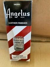 Angelus Permanent Liquid Leather Dye With Applicator 3oz All Colors Medium Brown