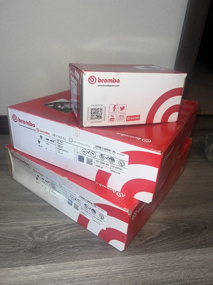 Комплект из 3 задних тормозных колодок Volvo S60 2,4 л 2001-2003 2005-2009 запчасти/автомобиль/тормоза - Изображение 1 из 2